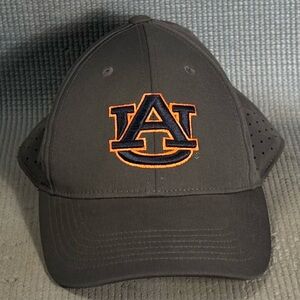 Top of the World Auburn Tigers Gray Stretch Hat